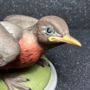 Vintage Boehm Baby Robin # 437 Porcelain Figurine